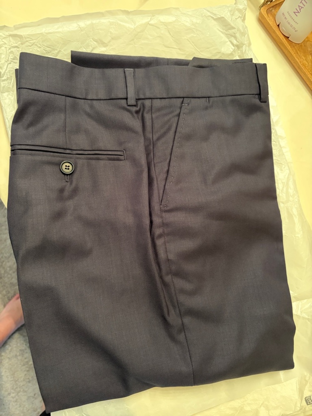 Women’s Dress Pants - Dark Charcoal Gray Chanel NWT